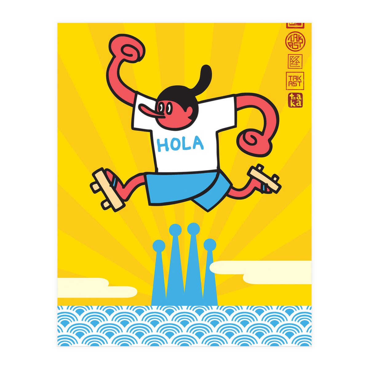 Hola Tengu Boy (Print Only)