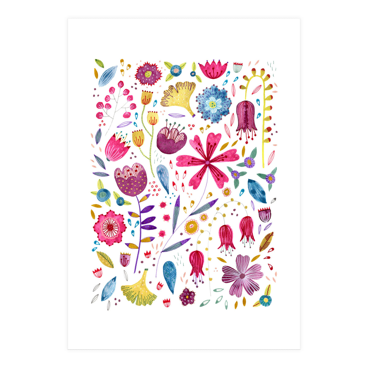 Autumn Hedgerow (Print Only)