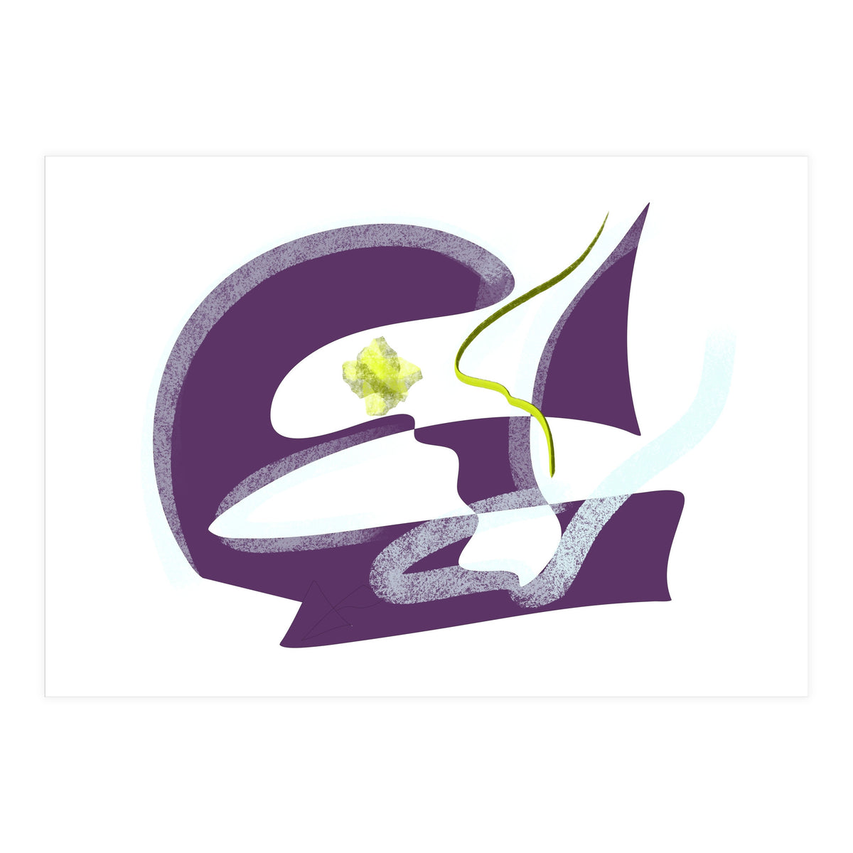 yellow pearl (Print Only)