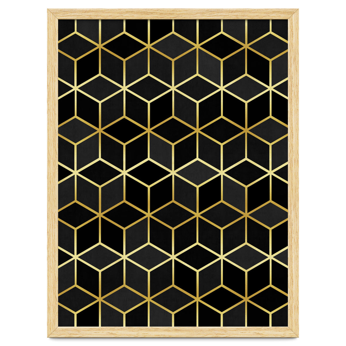 Colorful and golden pattern IV