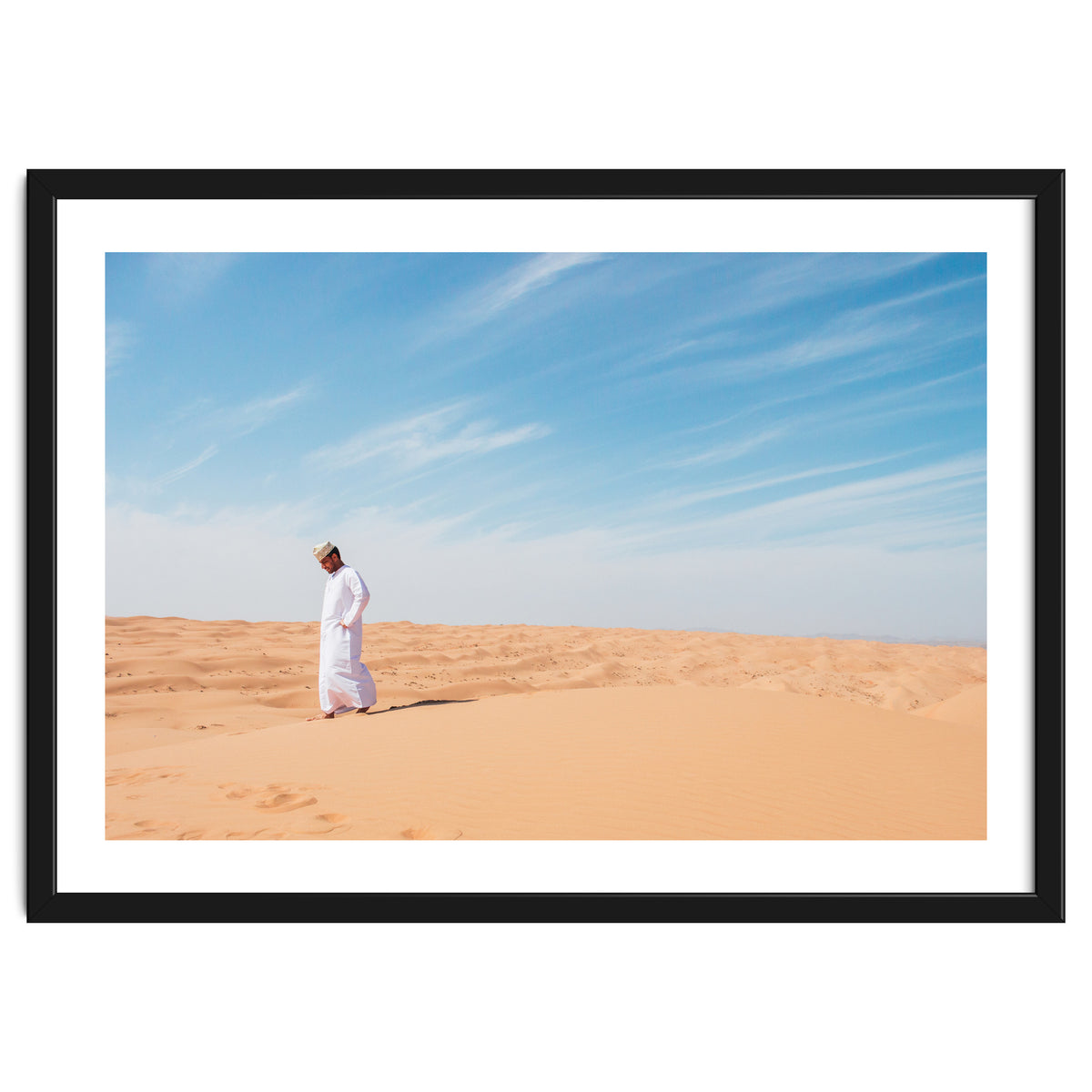 Arab In The Sahara Desert