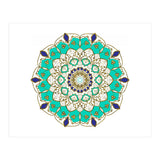 Blue and Gold Mandala (Print Only) thumbnail