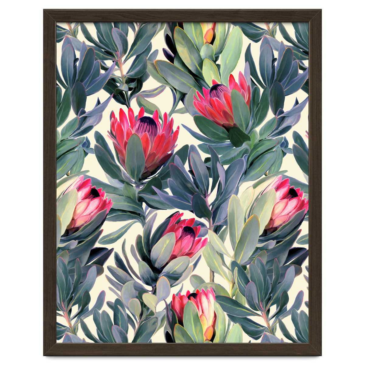 Painted Protea Pattern