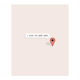 I Wish You Were Here (Print Only) thumbnail