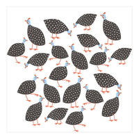 Guinea Hens (Print Only)