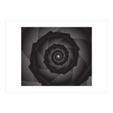 Mono Chrome Tech Spiral Pattern (Print Only) thumbnail