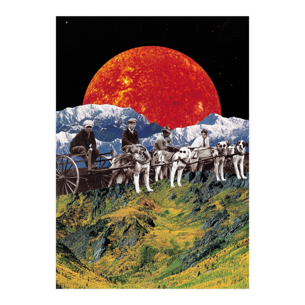 Downhill Racing Club (Print Only)