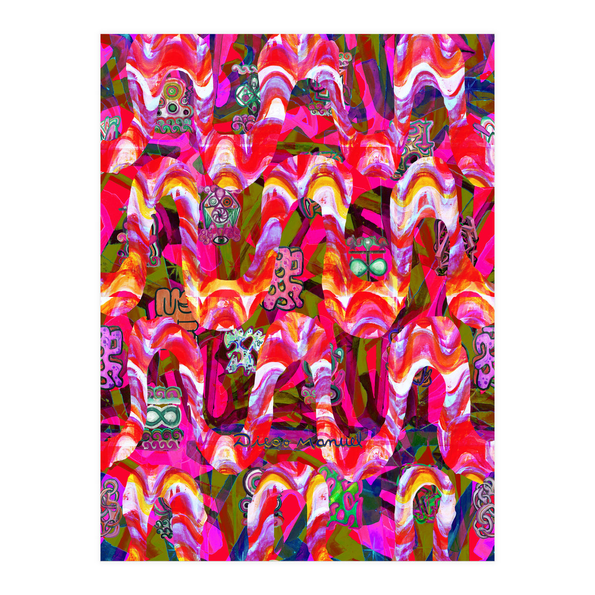 Pop Abstract 12 (Print Only)