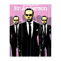 Hello Mr Anderson Matrix movie poster (Print Only)
