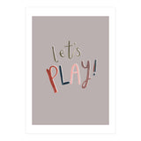 Let's Play (Print Only) thumbnail
