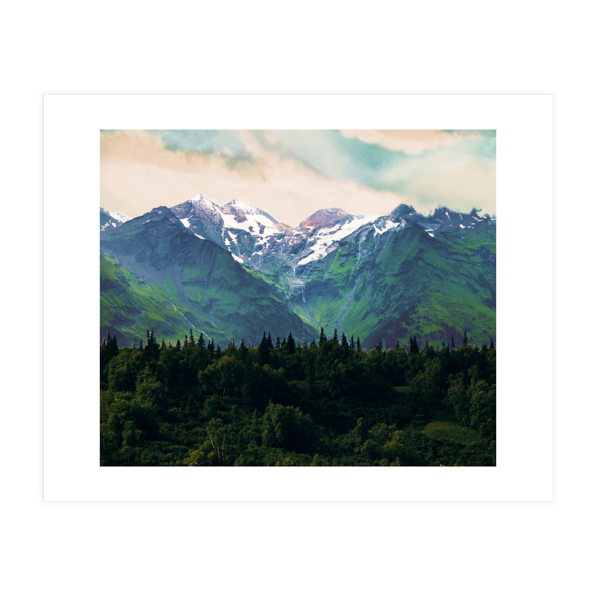 Escaping from woodland heights I (Print Only)