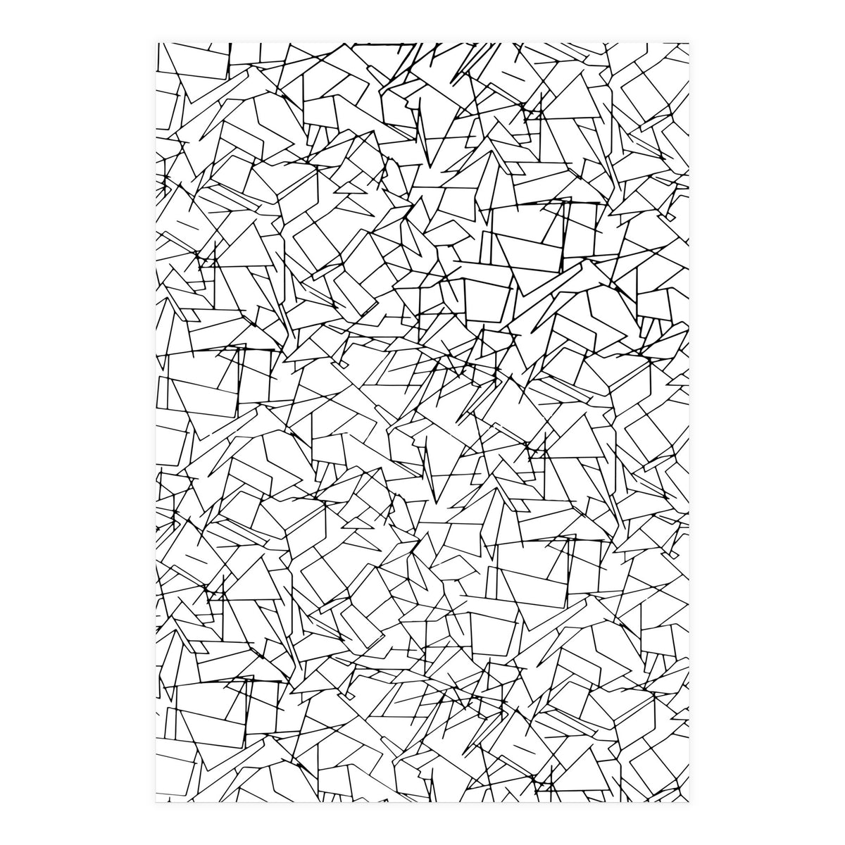 B & W Mess (Print Only)