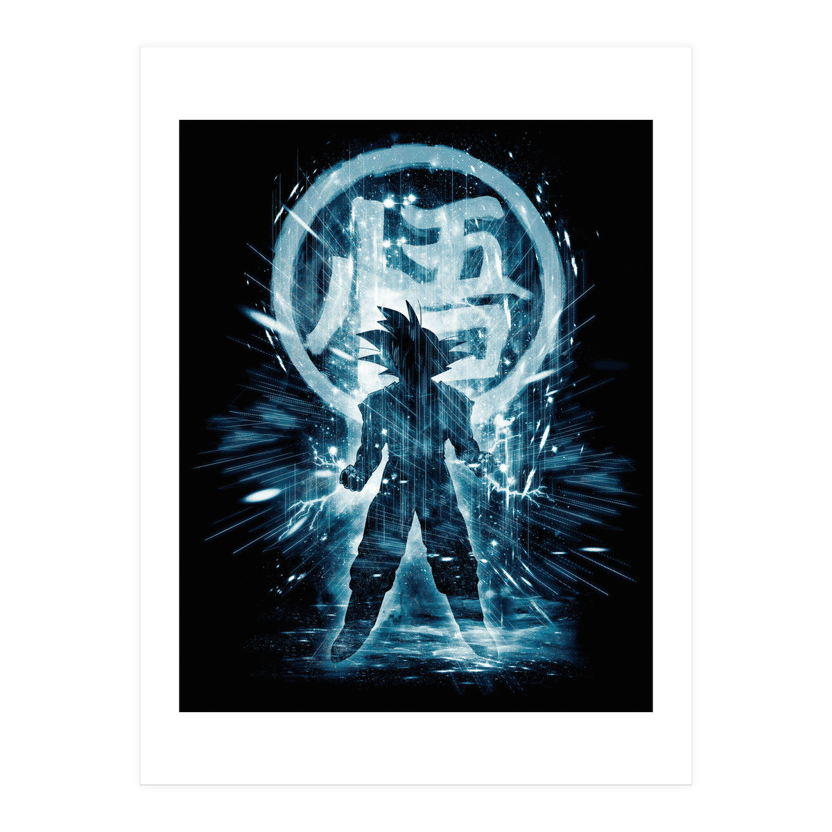 Storm Goku Blue (Print Only)