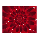 Abstract Modern Red Floral Design Art (Print Only) thumbnail