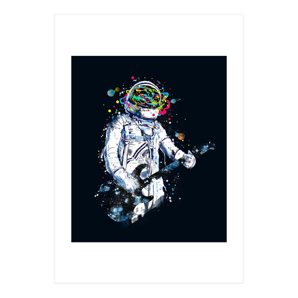 Space Guitar (Print Only)