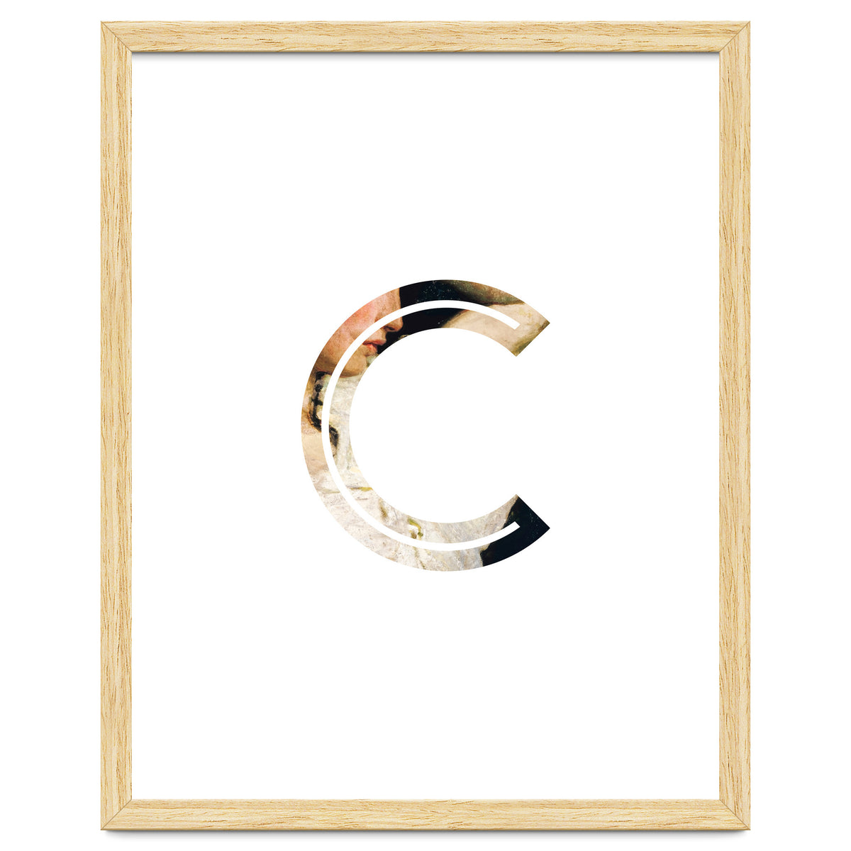 Letter C - (Impress)