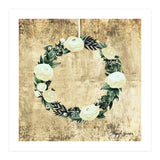 Wreath #White Flowers #Royal collection (Print Only) thumbnail
