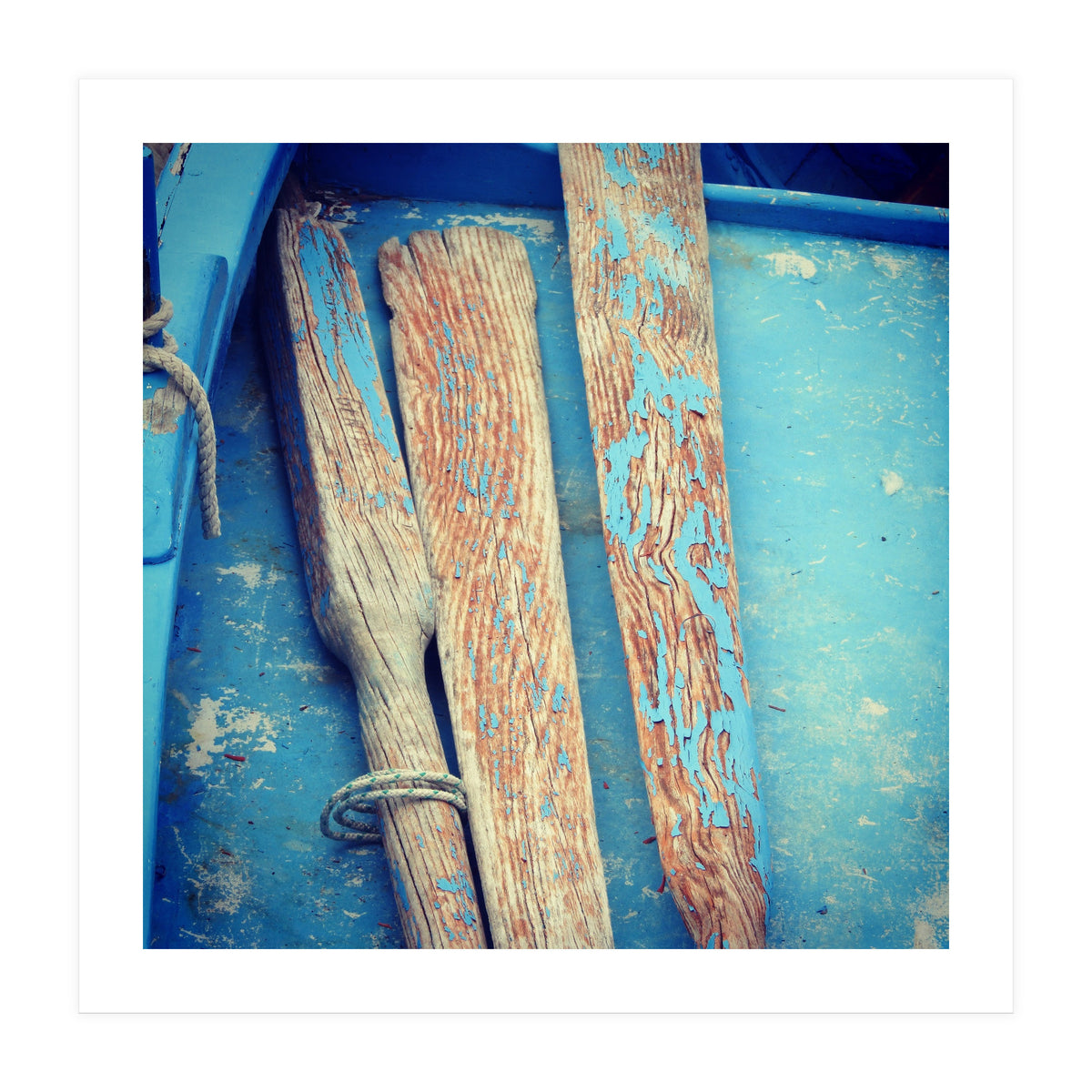 boat and oars (Print Only)