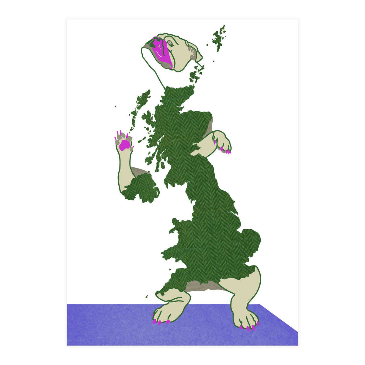 British Bulldog (Print Only)