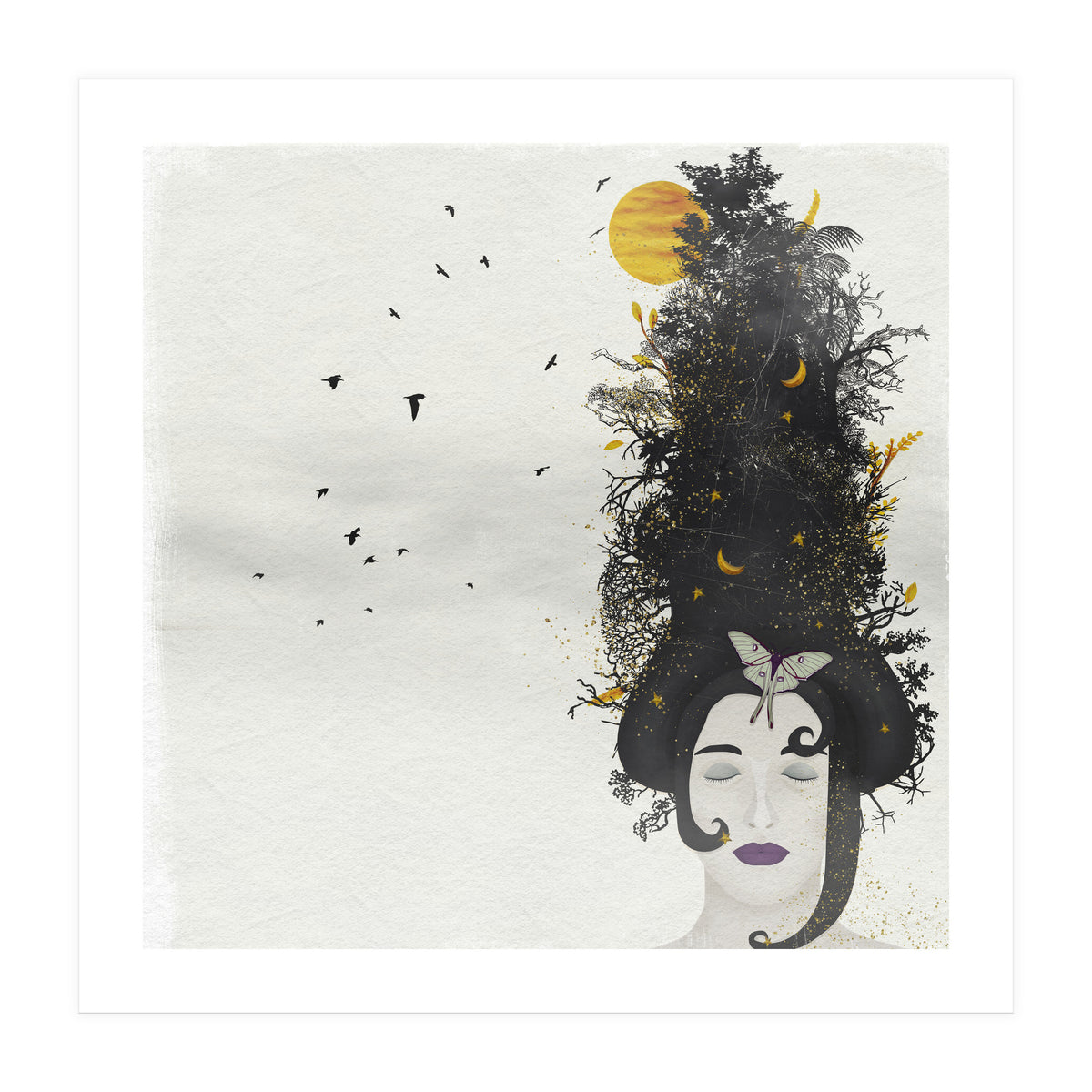 Rococo: The Black Queen (Print Only)