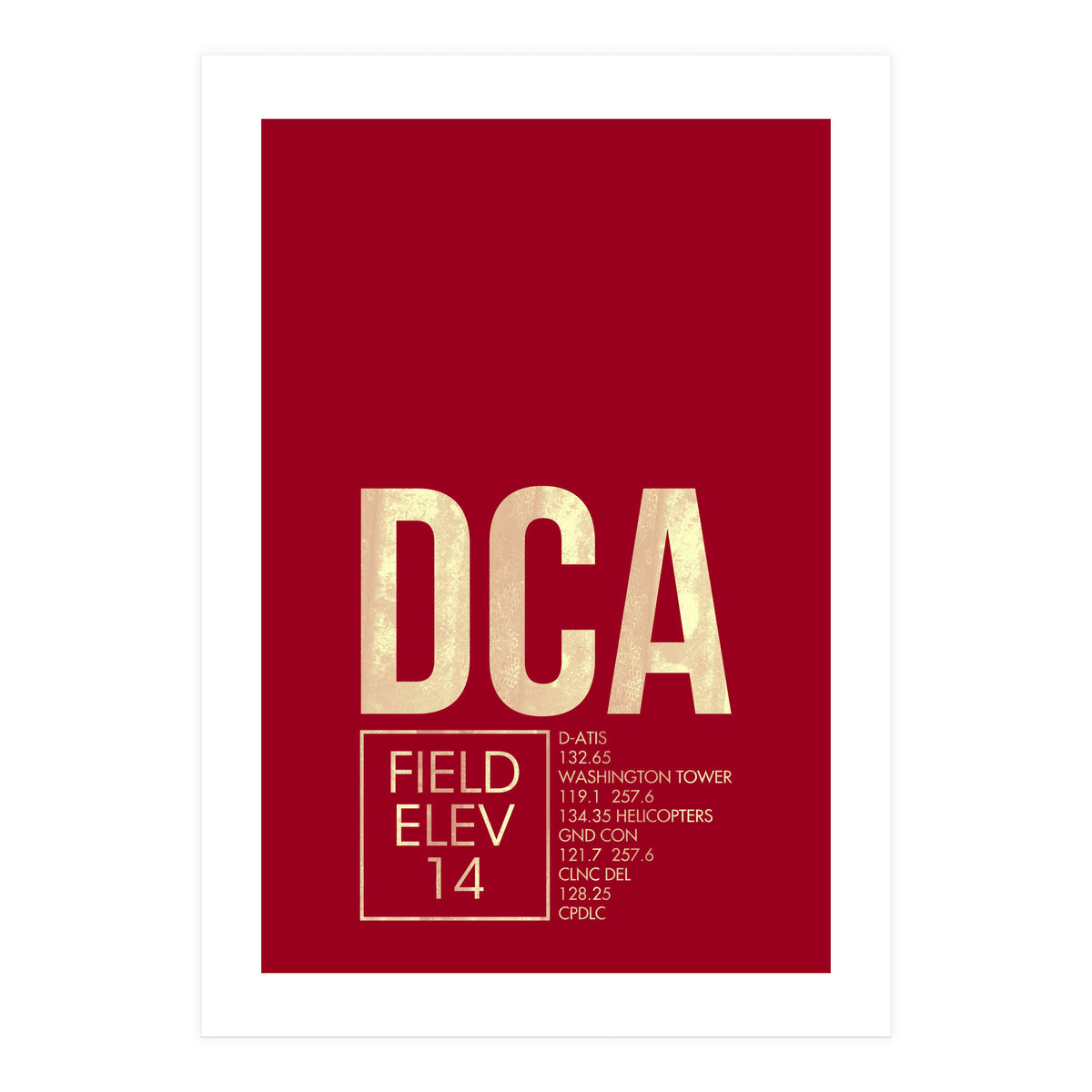 Washington Dca Atc (Print Only)