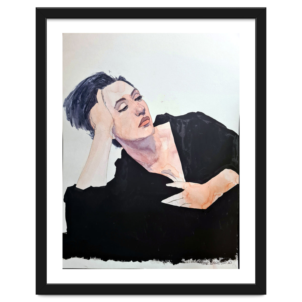 Untitled #91 - Woman in black