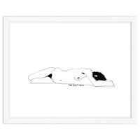 Untitled #1 - Lying nude figure