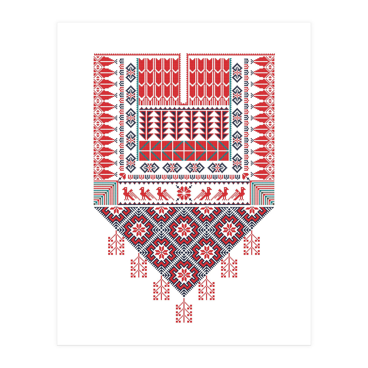 Tatreez Ornament 24 (Print Only)