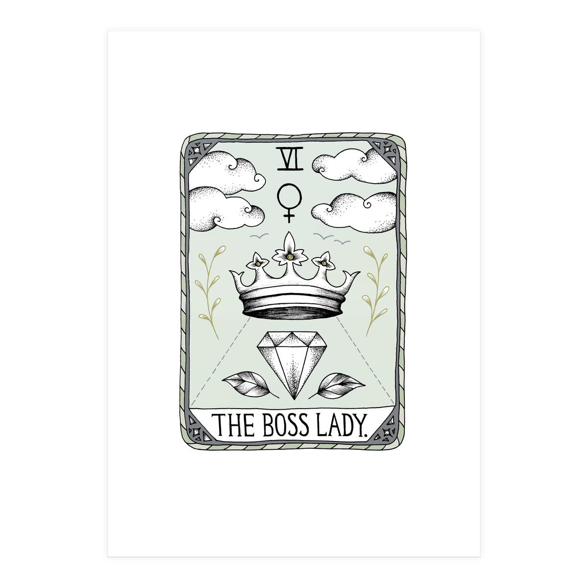 The Boss Lady (Print Only)