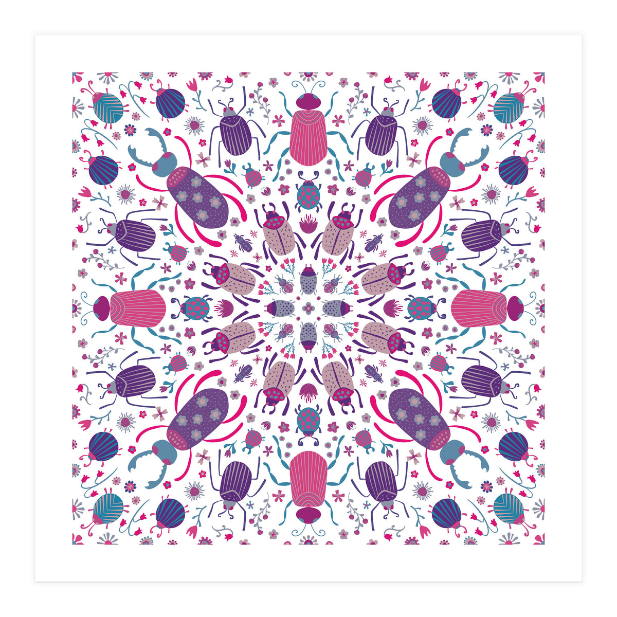 Bug Mandala (Print Only)