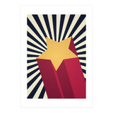 Mid Century 3d Star (Print Only) thumbnail