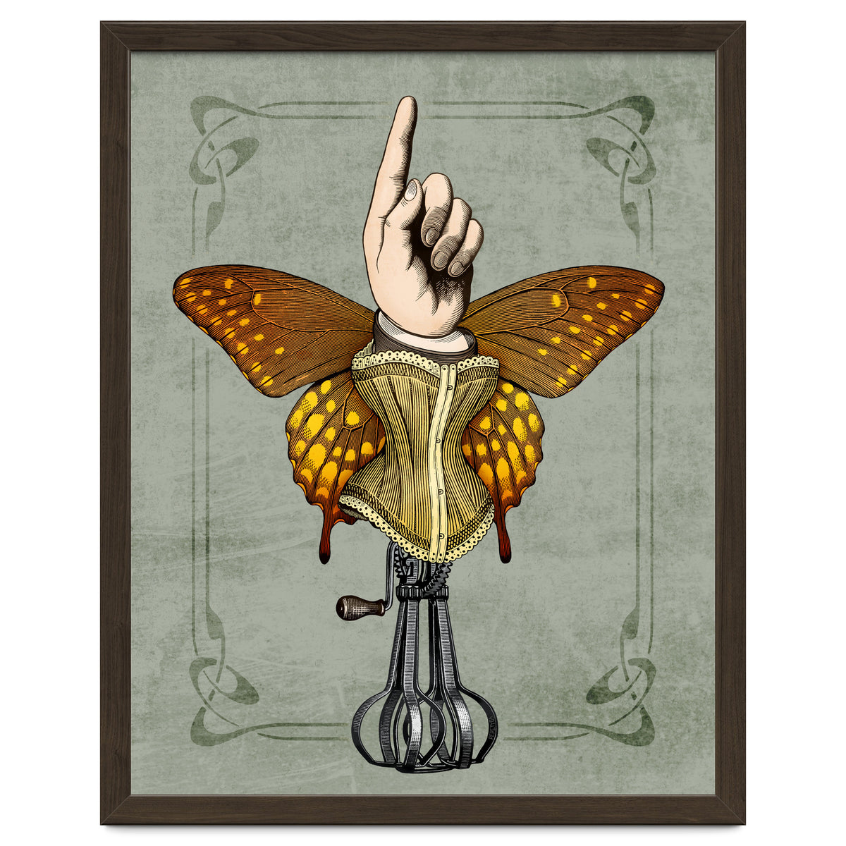 Butterhand Portrait