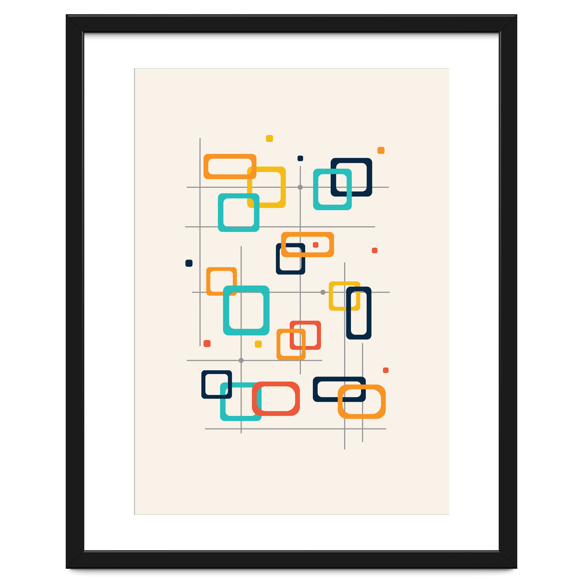 Mid Century Modern Geometry 016