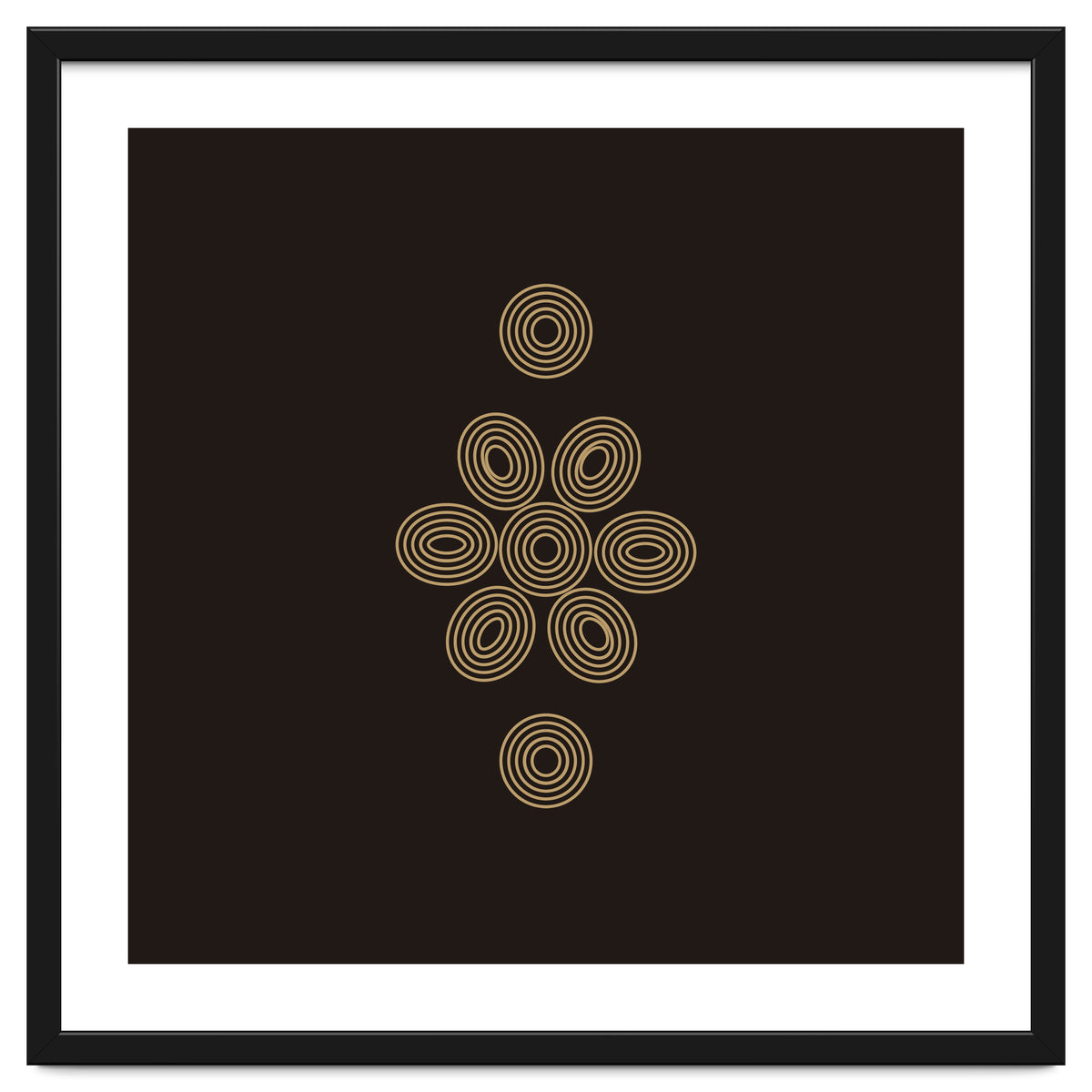 Geometric flower | minimal lines