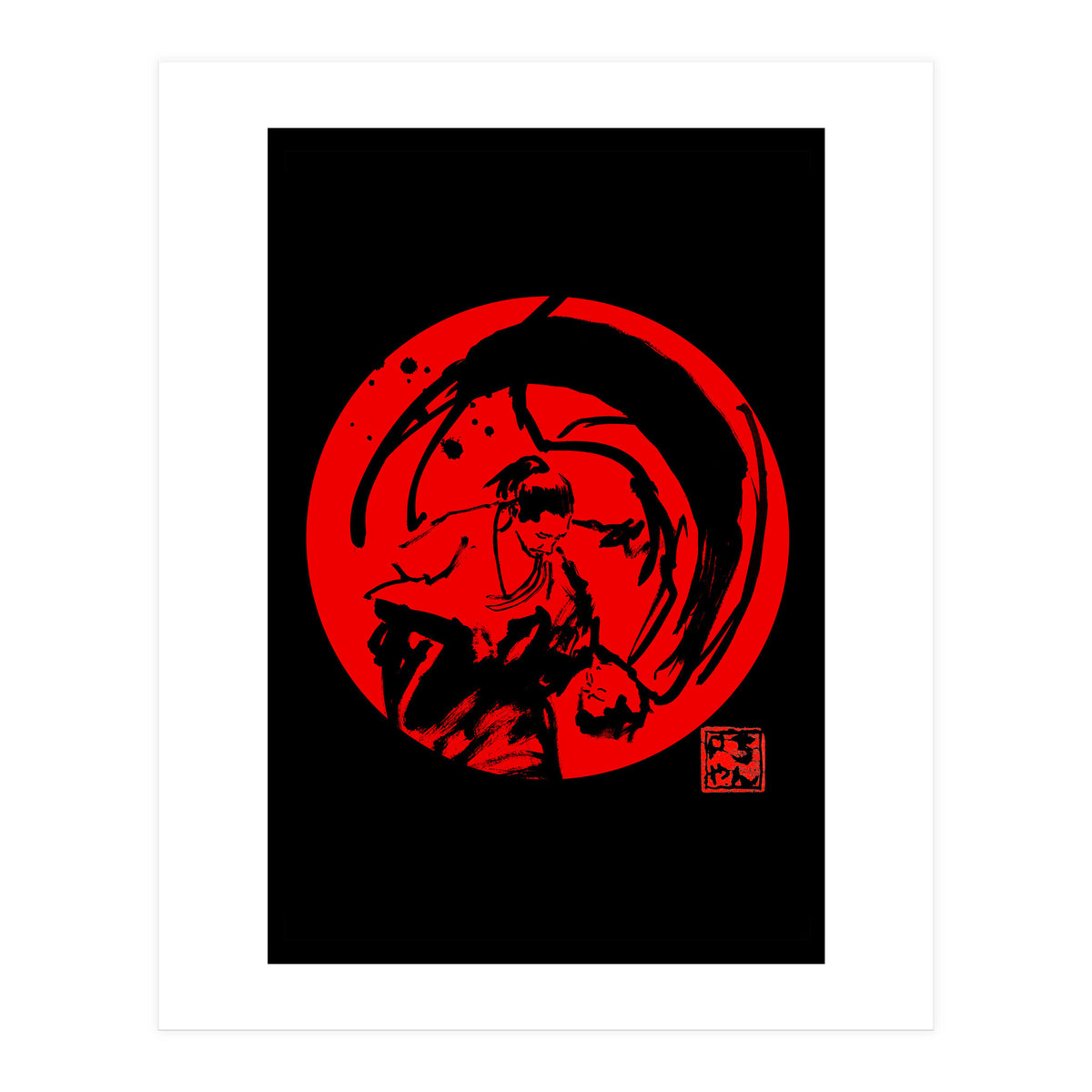 Aikdo in red (Print Only)