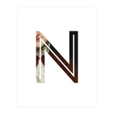 Letter N - (Impress) (Print Only) thumbnail