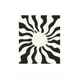 Wavy Retro Sun (Print Only) thumbnail