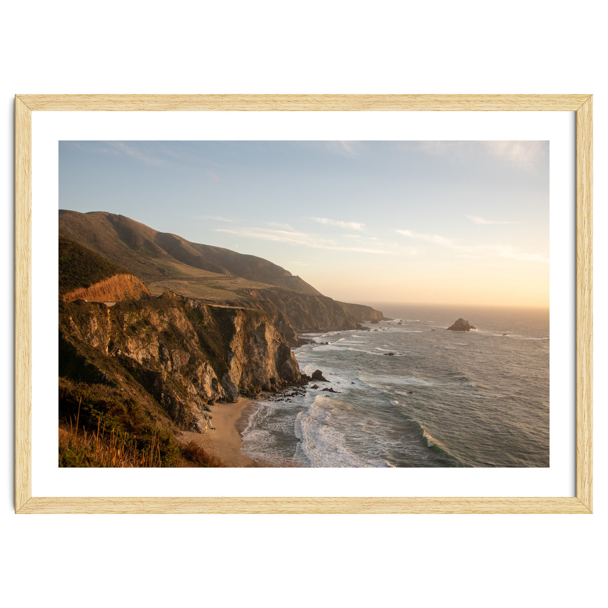 Big Sur Coastline Sunset