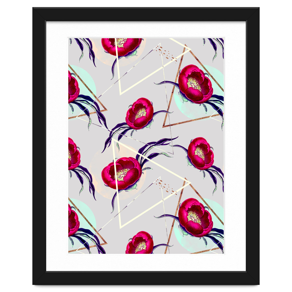 Flowery blooming with geometric II