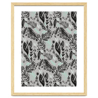 Inky Jungle Pattern