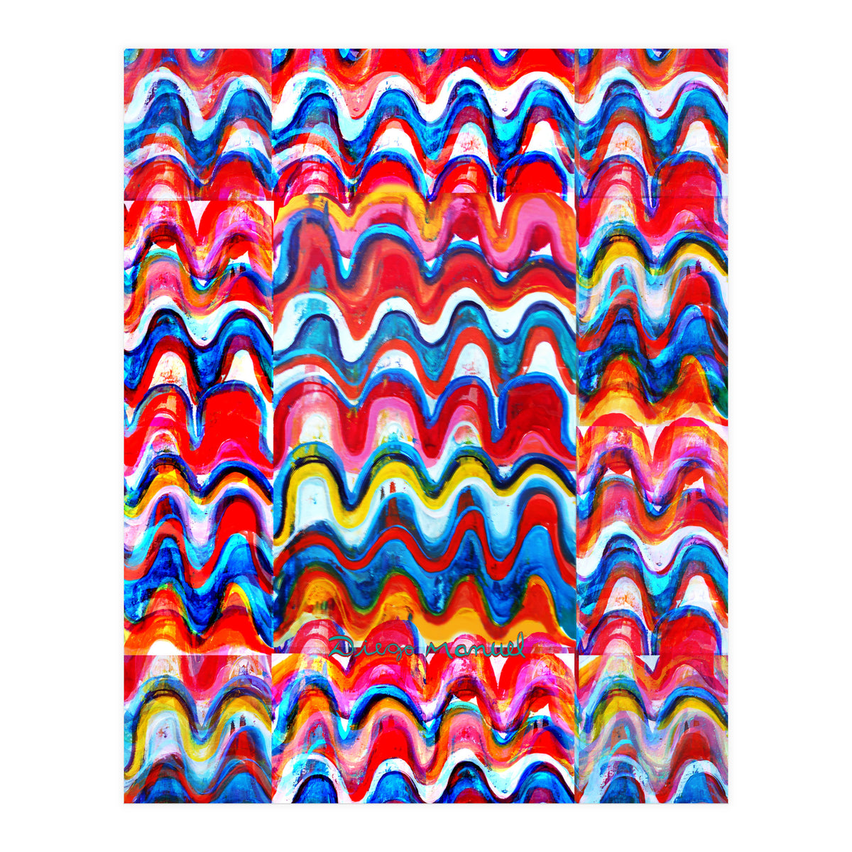 Pop abstract color full (Print Only)
