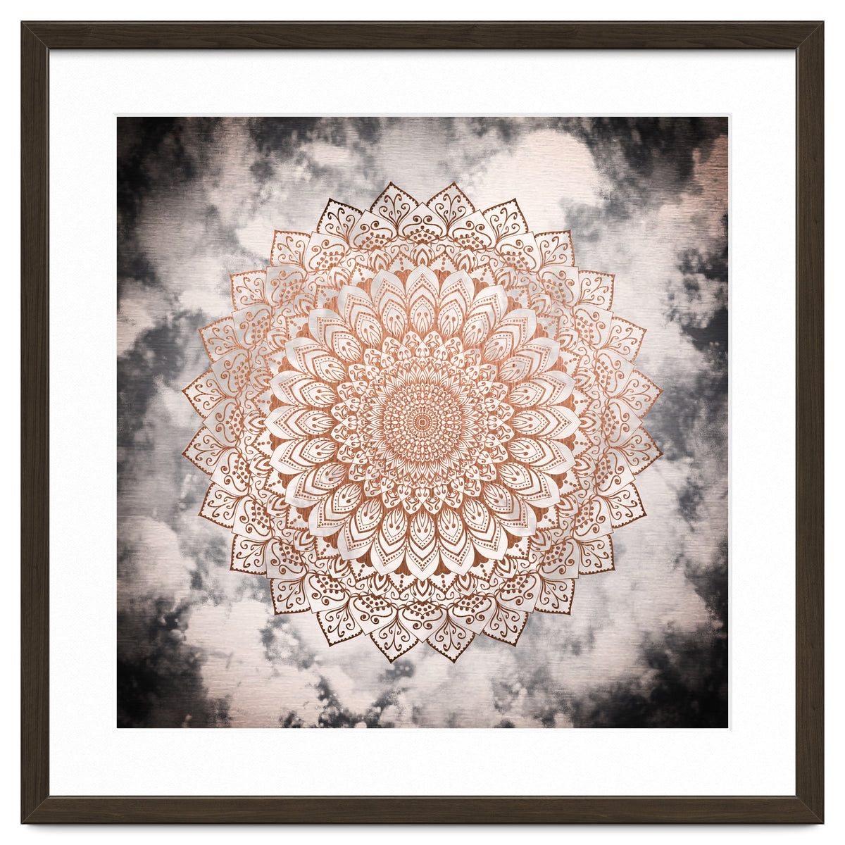 Rose Night Mandala
