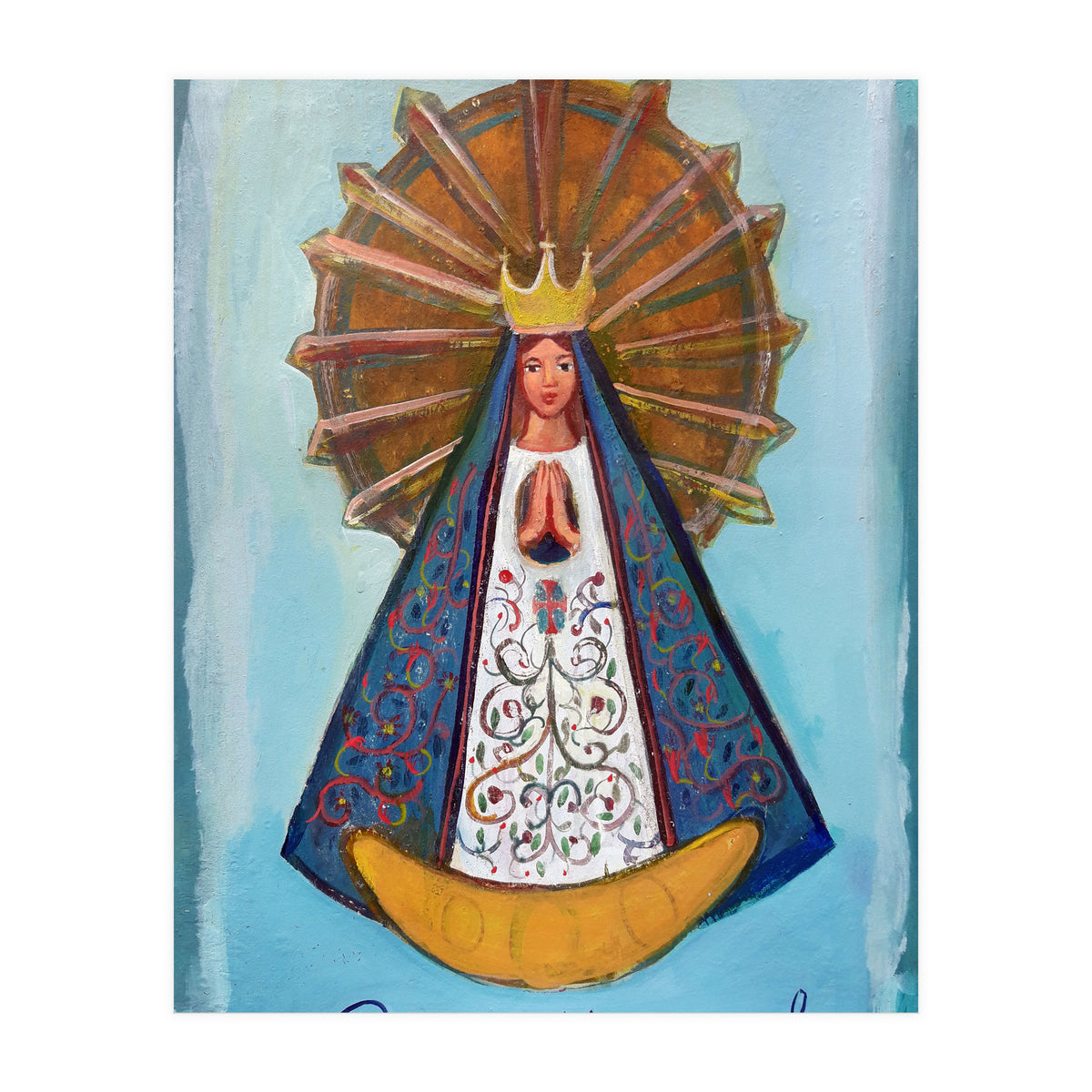 Virgen De Lujan 8 (Print Only)