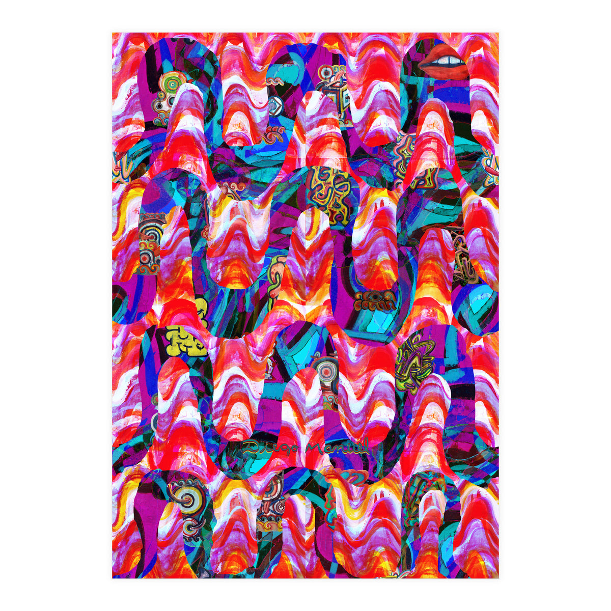 Pop Abstract 1 (Print Only)