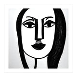Woman's face  (Print Only) thumbnail
