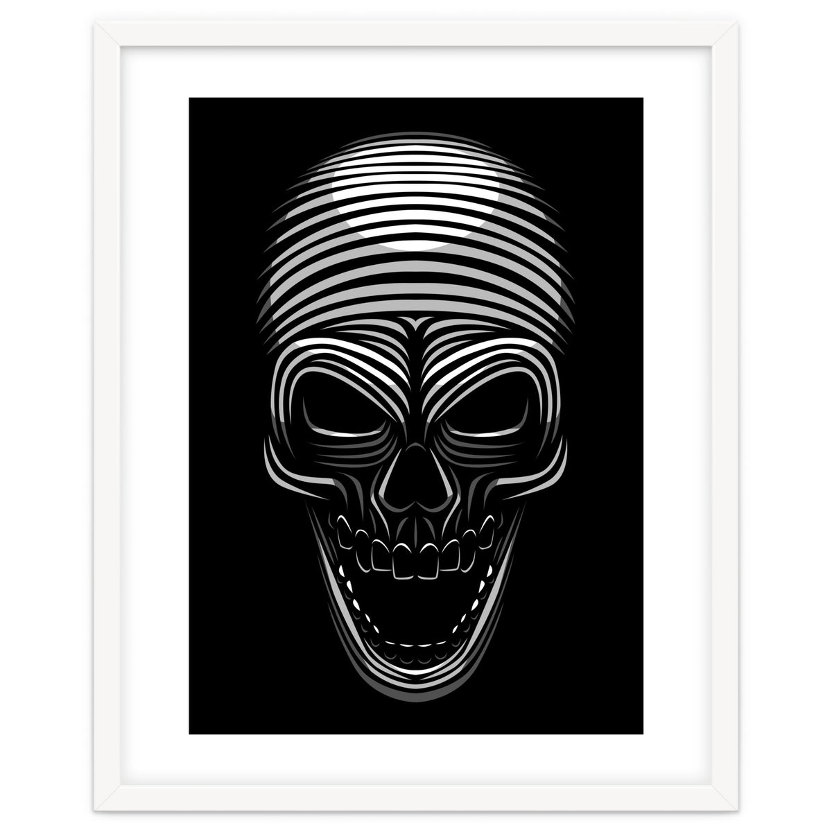 Lines Skull