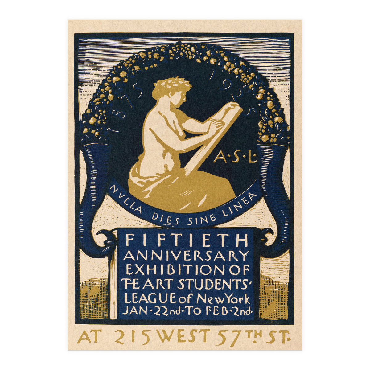 The Art Students League Of New York Exhibition (Print Only)