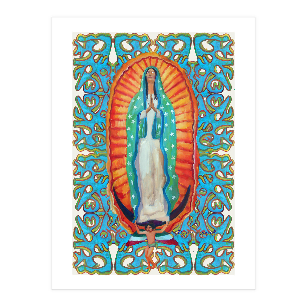 Virgen De Guadalupe 7 (Print Only)