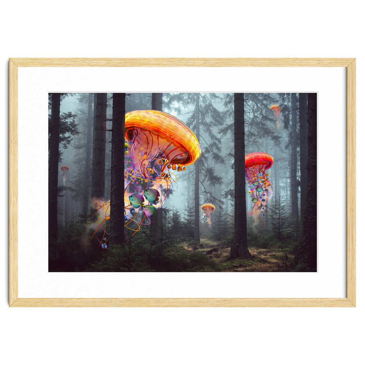 Forest Jellyfish For Print7000
