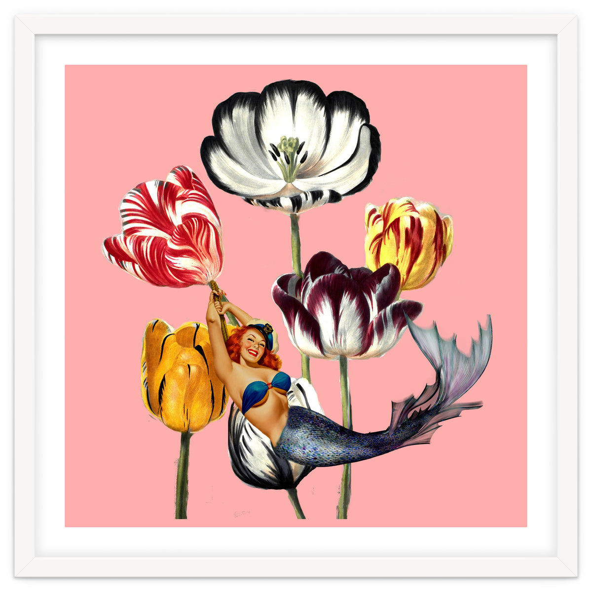 Mermaid On Earth Pink